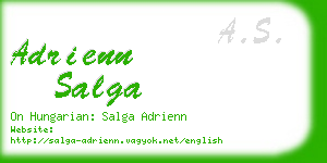 adrienn salga business card